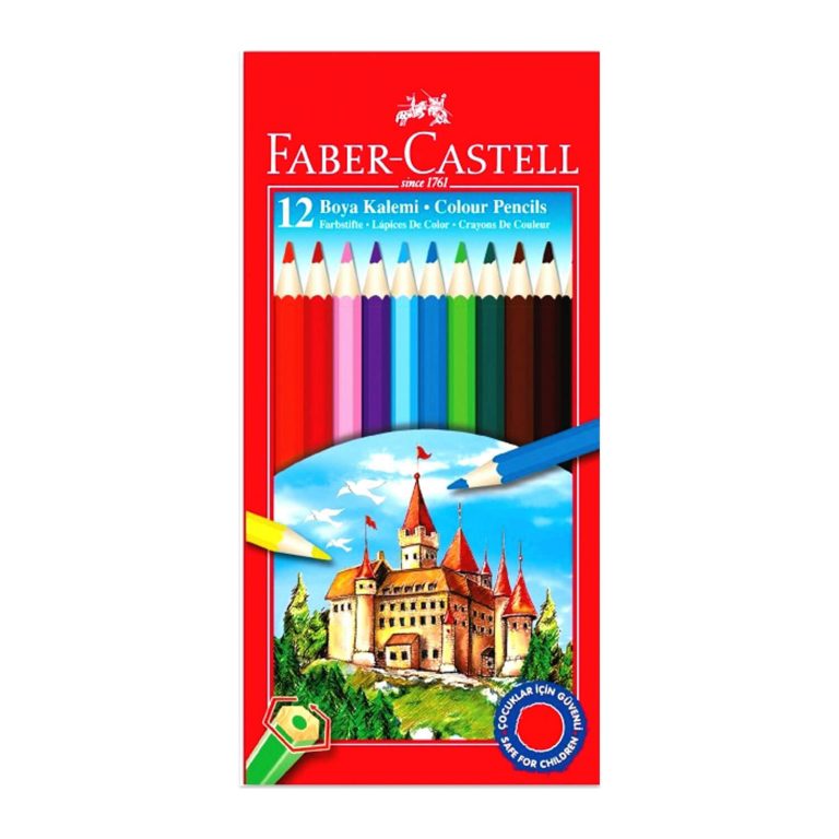 Faber Castell Kuru Boya – 12’li