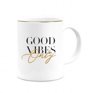 Good Vibes Only Yaldızlı Kupa