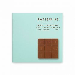 Patiswiss No Sugar Milk Chocolate