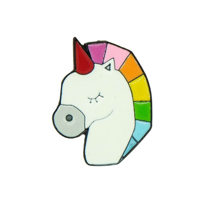 Unicorn Figürlü Broş