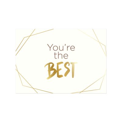 Yaldızlı – You’re the Best Motto Kartı