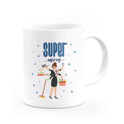 Super Mom Baskılı Kupa No:2