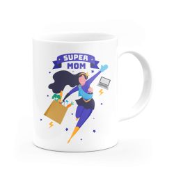 Super Mom Baskılı Kupa