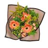 Orange Glow – Turuncu Gerbera Çiçek Buketi