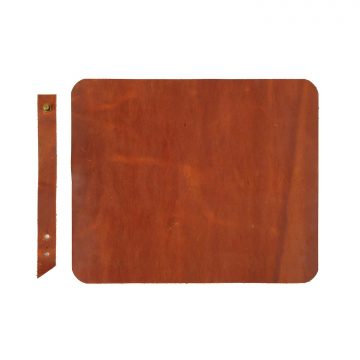 Yade Bordo Deri Mouse Pad